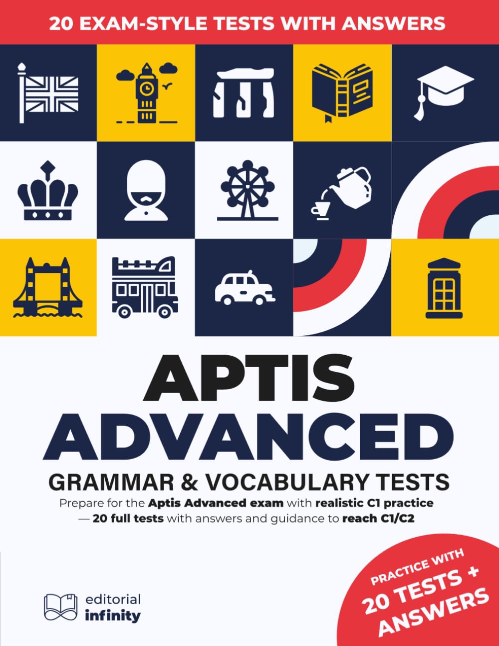 Portada de Aptis Advanced — Grammar & Vocabulary