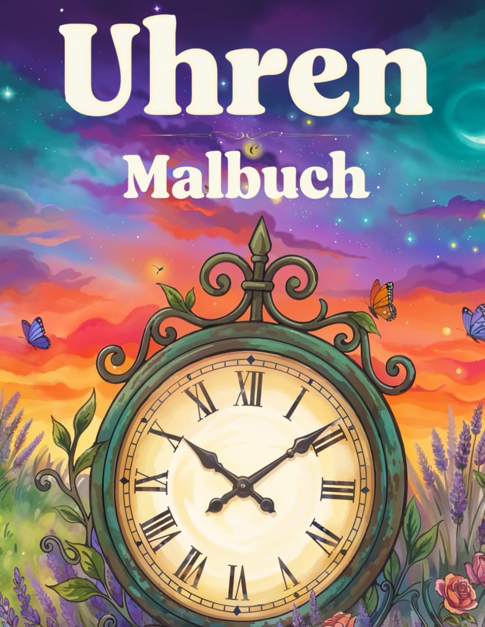Portada de Uhren Malbuch