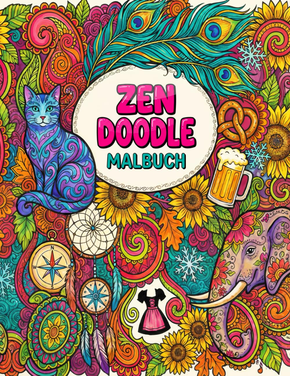 Portada de Zen Doodle Malbuch